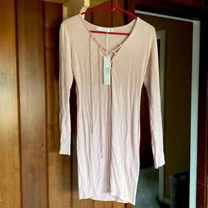 Light pink mini dress!!! Brand new with tags!!